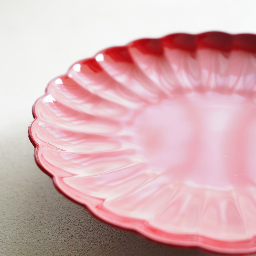 ROUND CHRYSANTHEMUM PLATE 6.5 IN