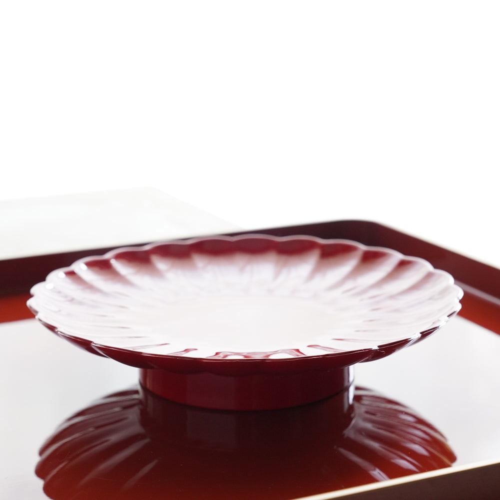 ROUND CHRYSANTHEMUM PLATE 6.5 IN