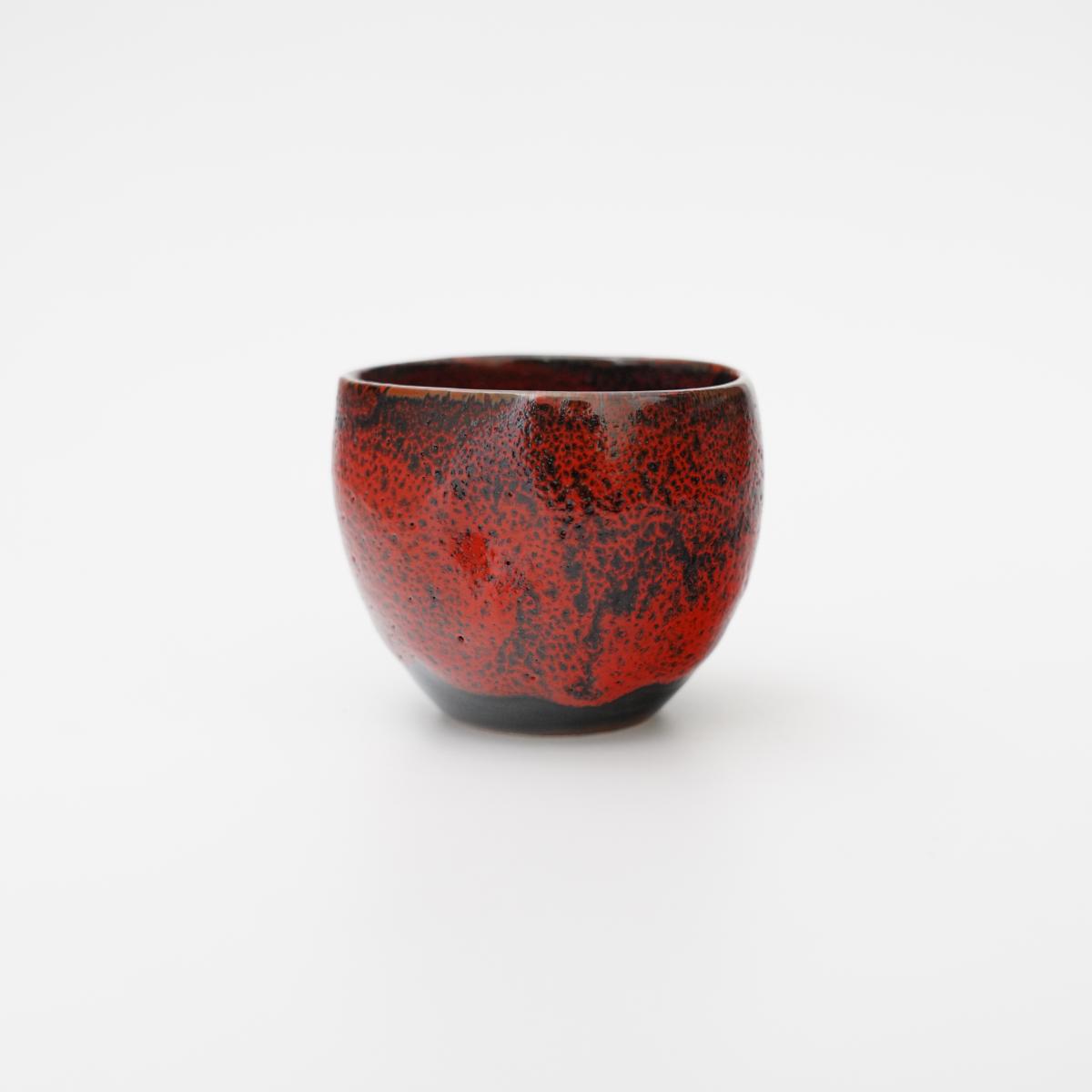 VERMILION & BLACK SAKE CARAFE