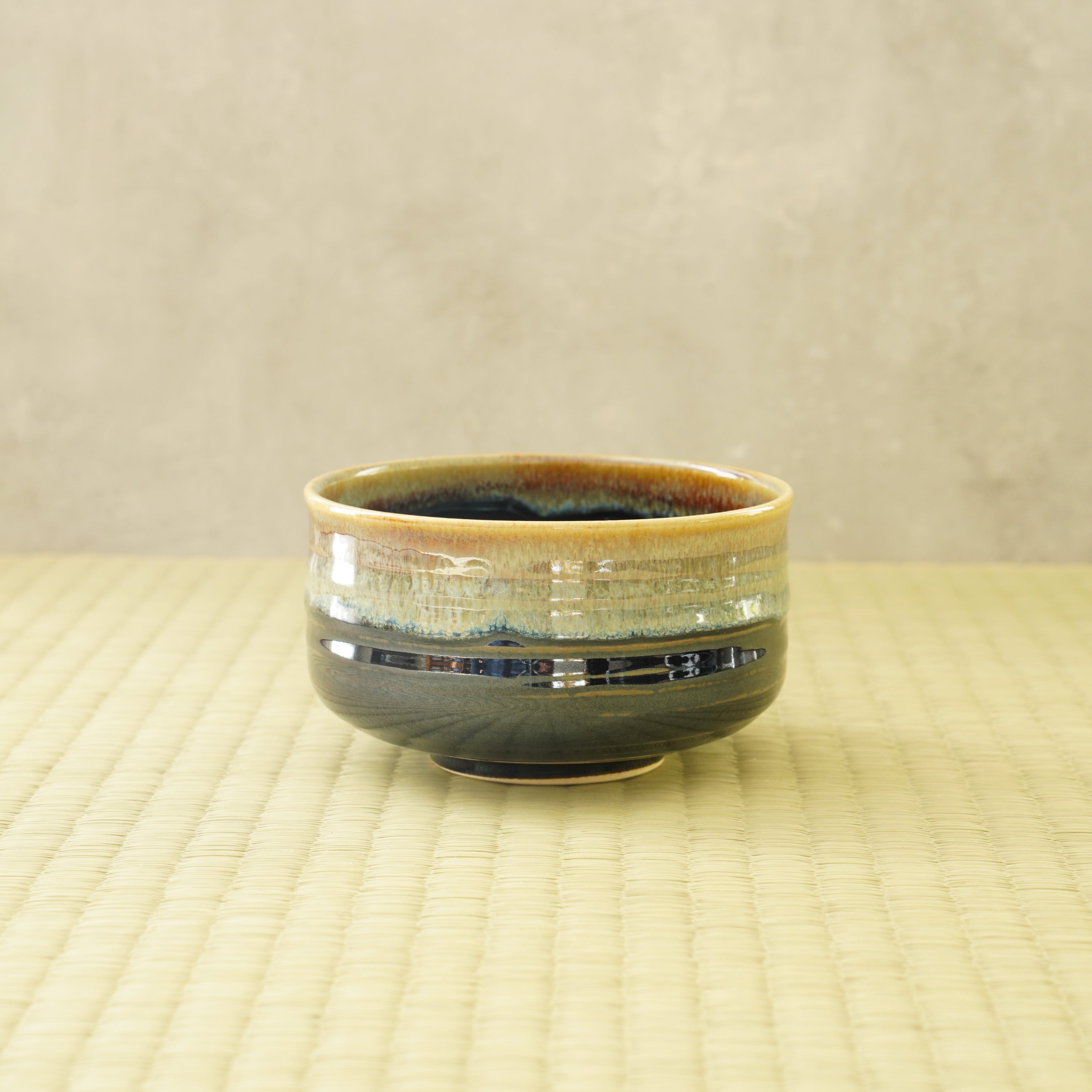 MATCHA BOWL - DRAIN BLACK