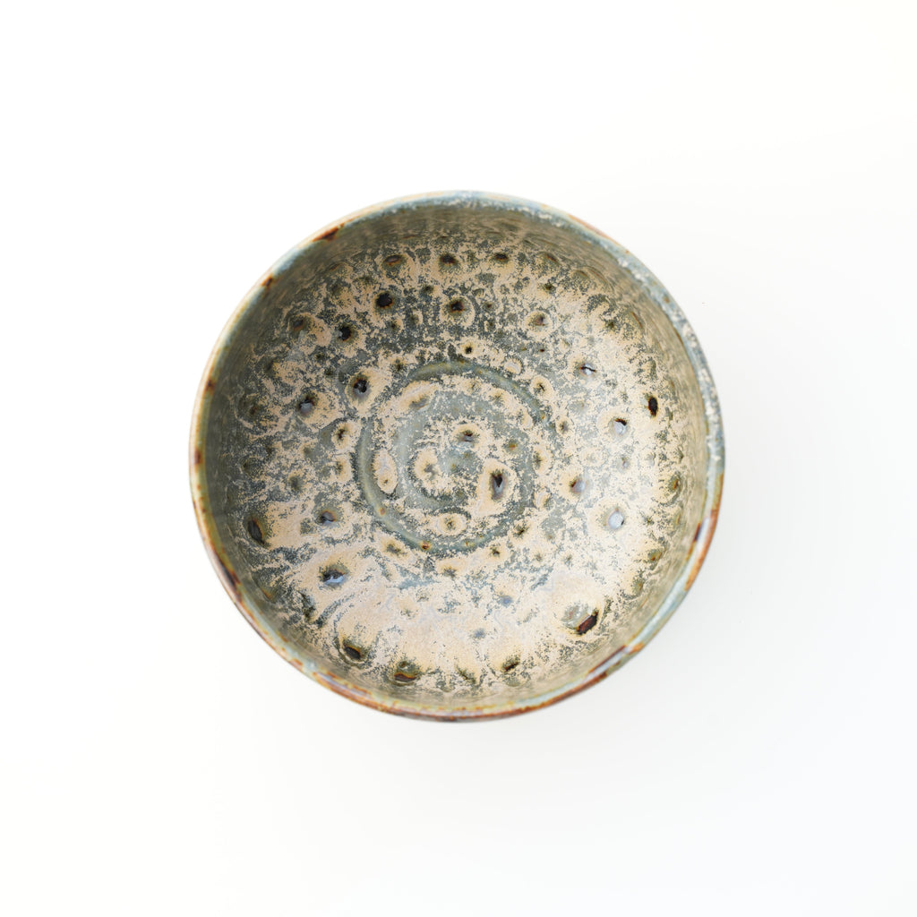 MATCHA BOWL - MOTTLED PATTERN